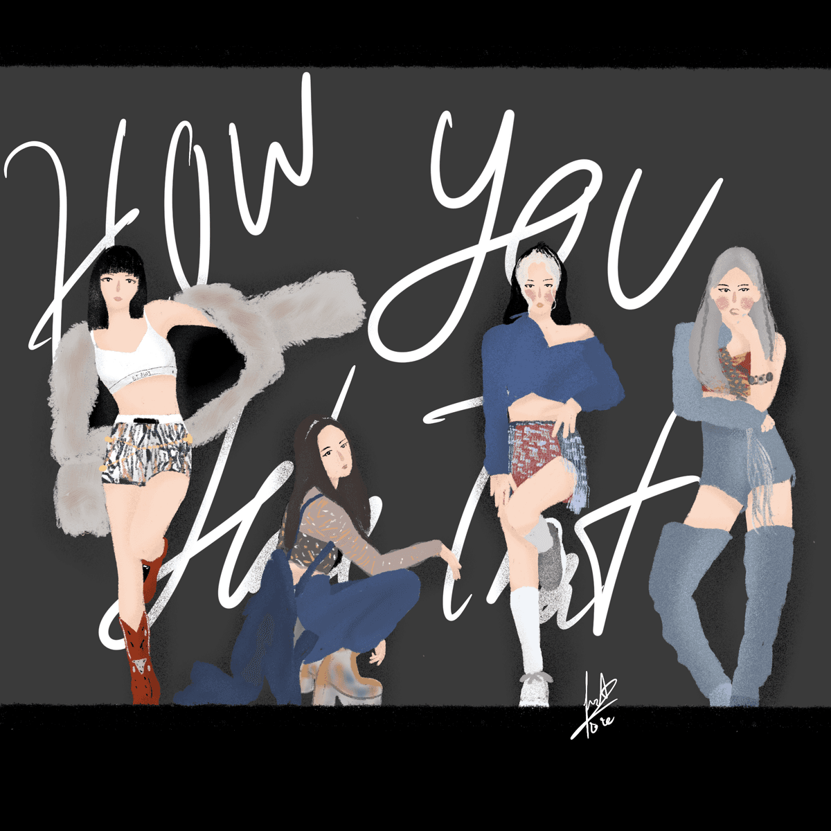 6B fanart จะนุ๊บนิบหรือจะเท่ก็ไม่มีปัญหา!