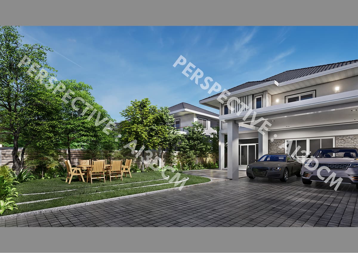 บ้านจัดสรร บ้านเดี่ยว 1