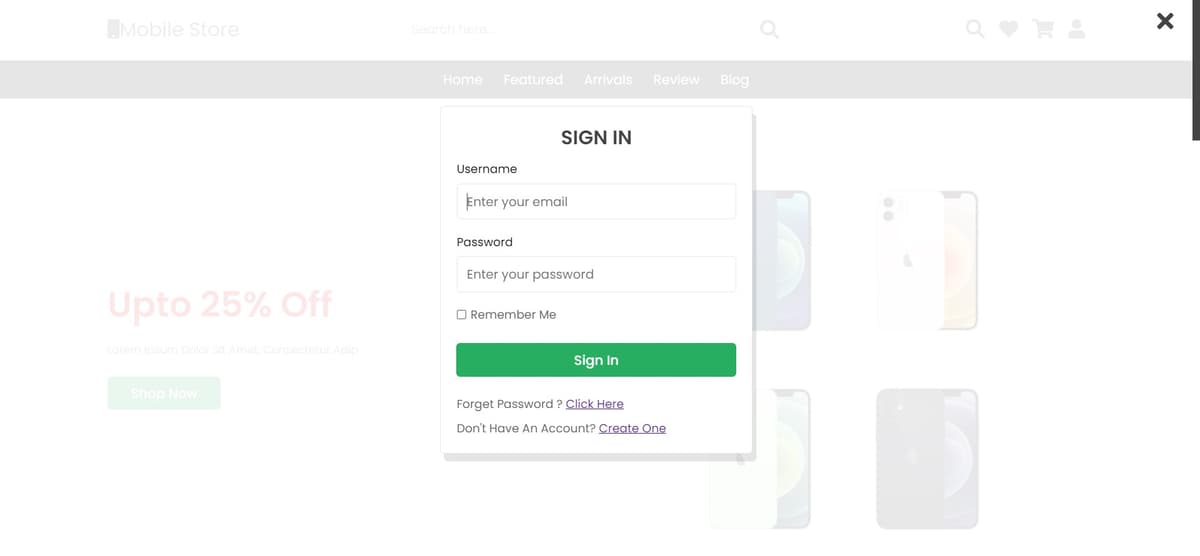 เขียนหน้า web front end