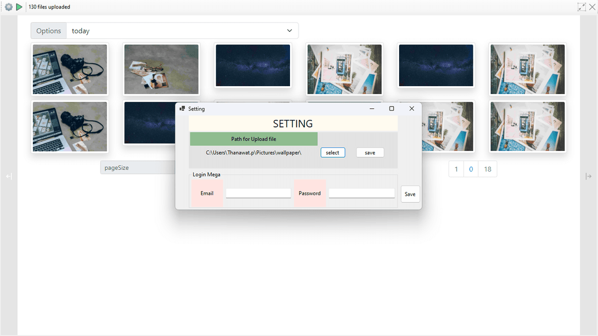 โปรแกรมอัปโหลดรูปขึ้น คลาวด์  เหมาะสำหรับช่างภาพออกงานสามารถ ดูรูปแล้วสแกน ดาว์โหลดได้เลย
