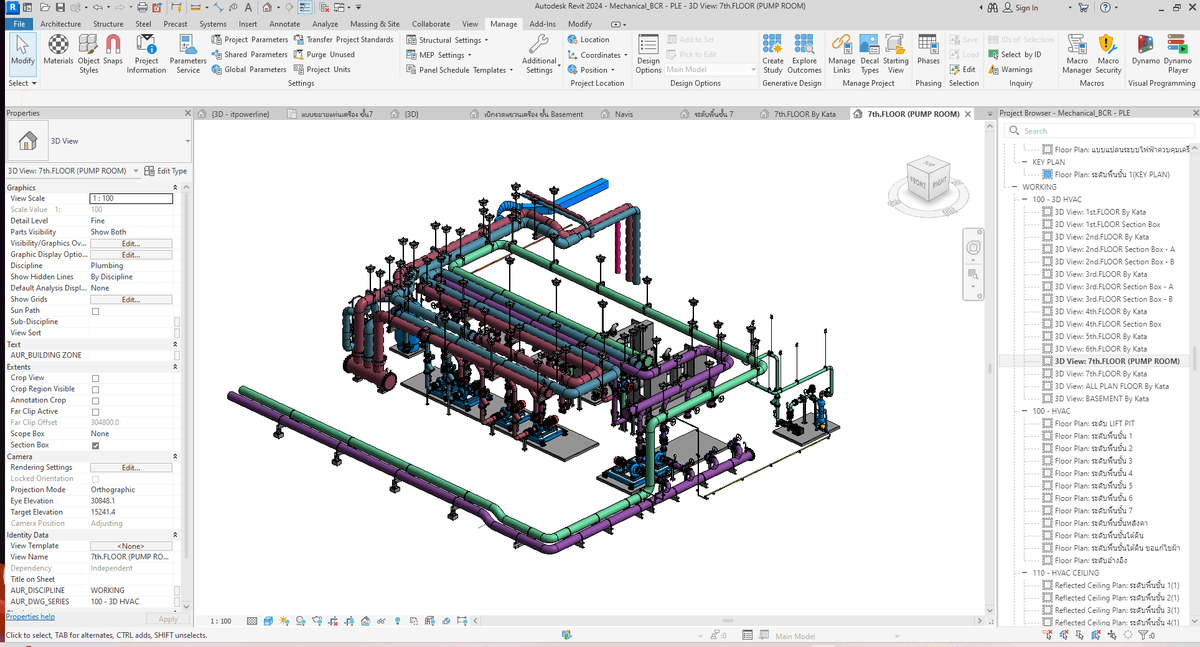 Model Revit MEP