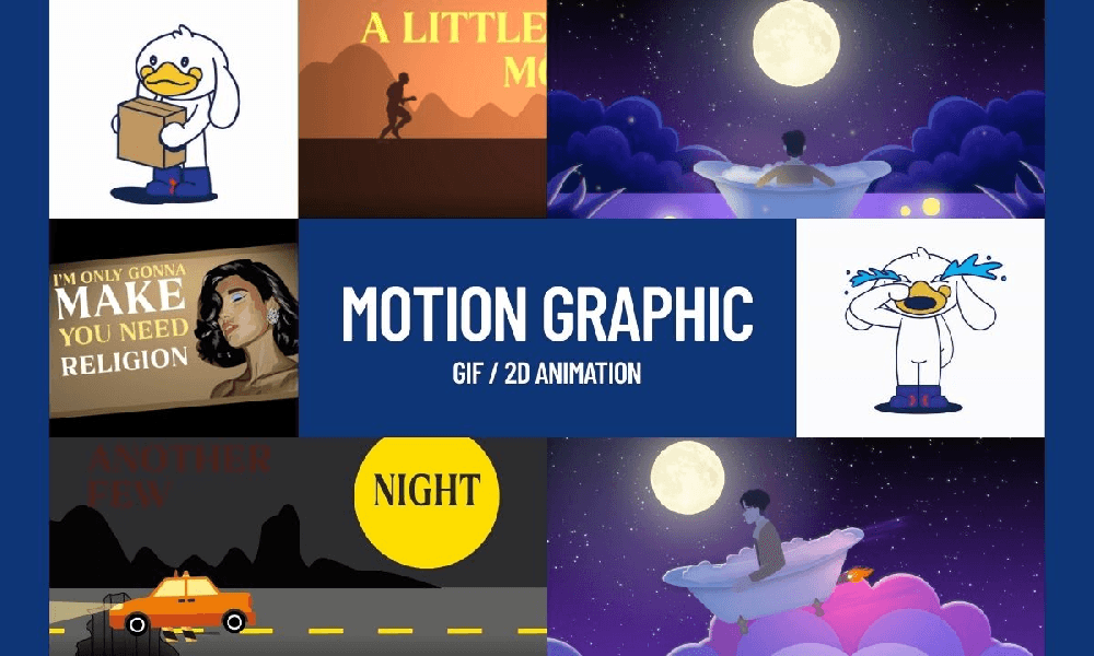 รับทำ Motion Graphic, 2D Animation, VFX