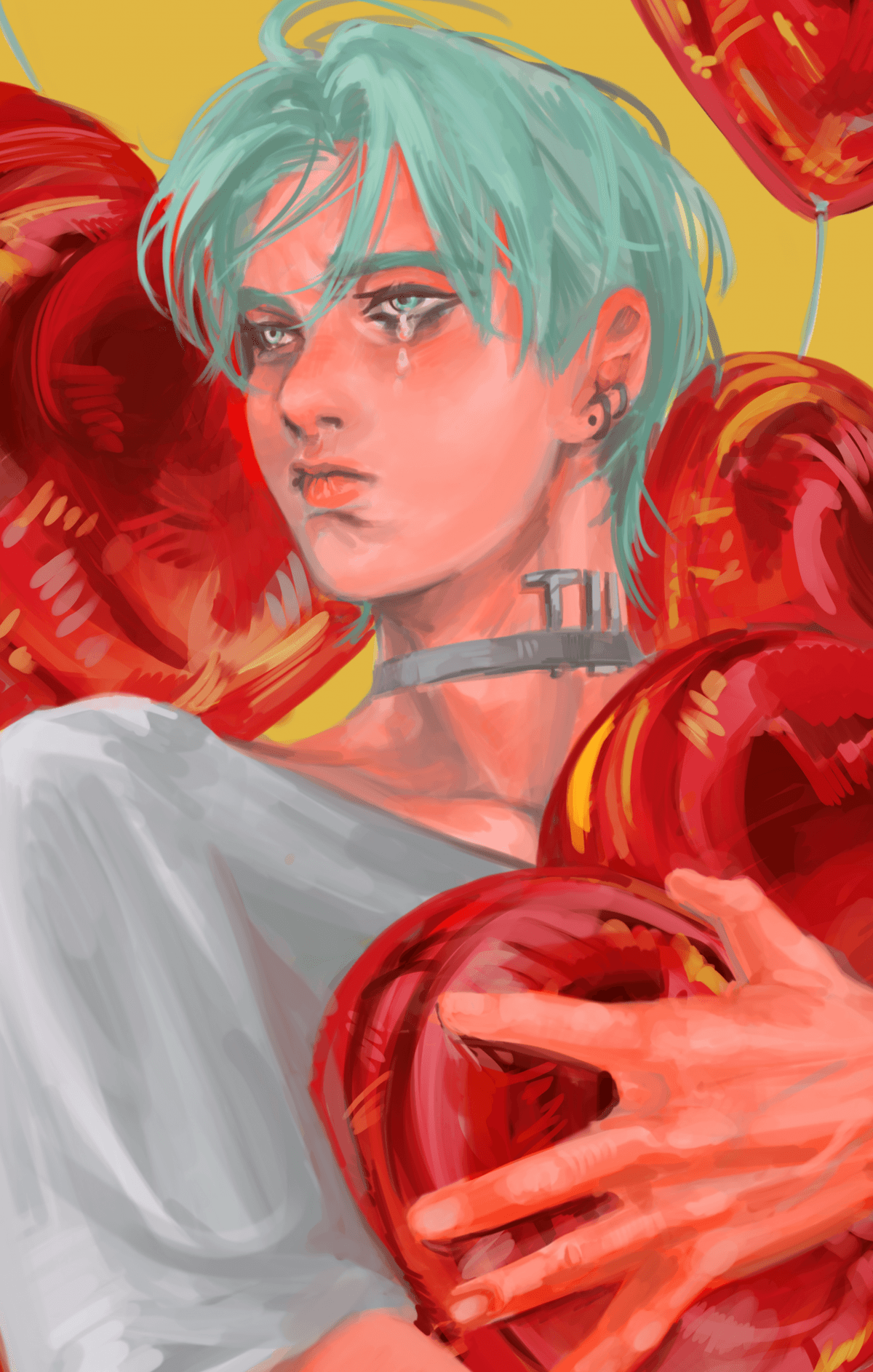 รับวาดภาพประกอบเน้นตัวละคร/ปกนิยาย/แฟนอาร์ต/OC