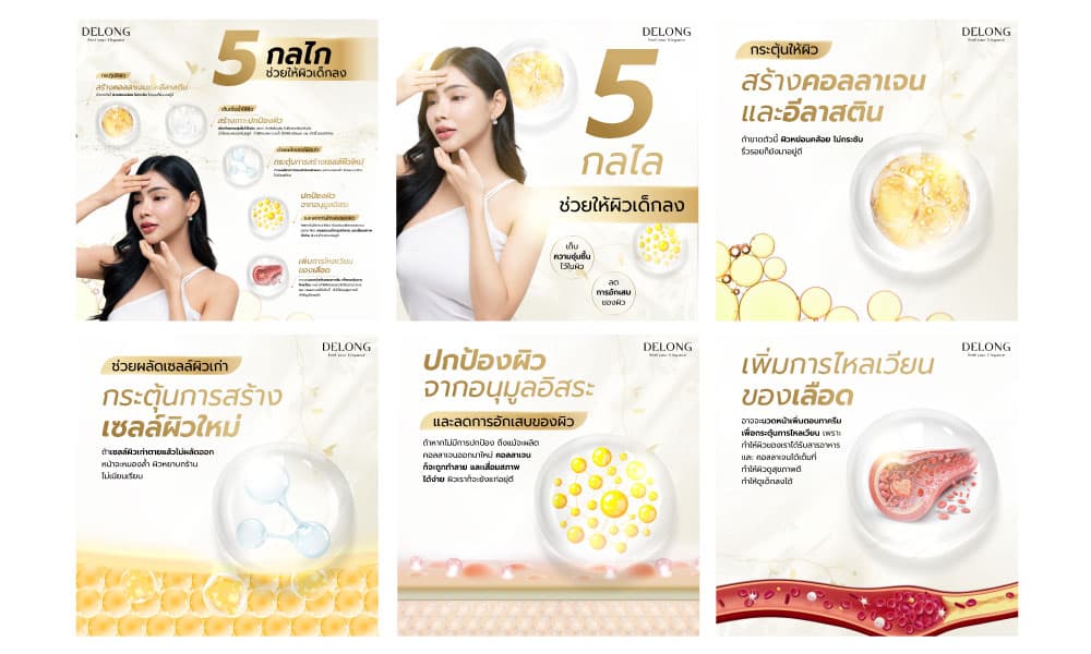ออกแบบสื่อออนไลน์ Facebook / IG / TikTok ครบวงจร + แพ็กเกจราคาพิเศษ