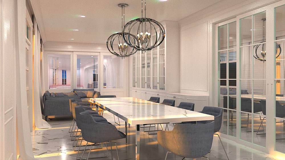 Modern Luxury Dining Room