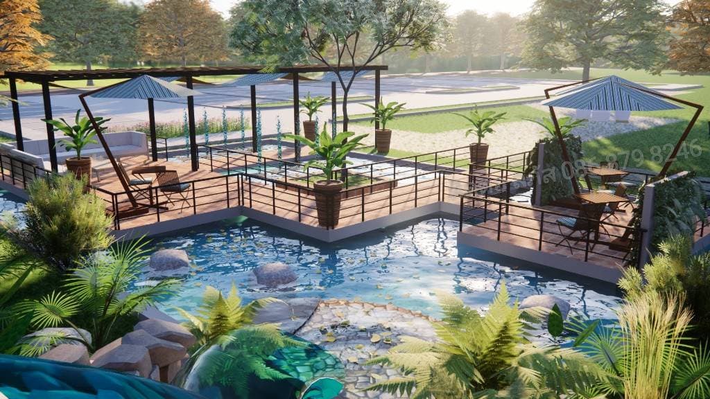 รับทำภาพ 3D PERSPECTIVE (ออกแบบสถาปัตย์ภายนอก, ภายใน, ภูมิสถาปัตย์)